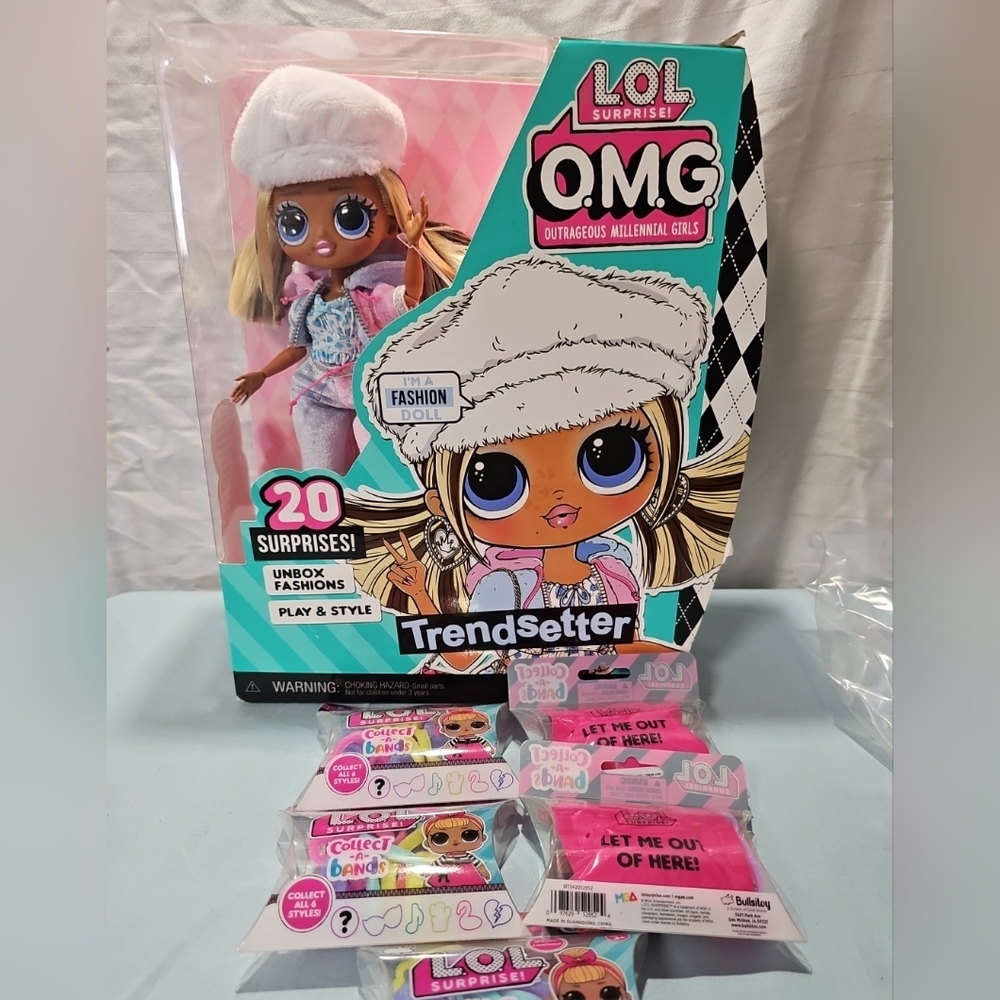 LOL Surprise OMG 9" Doll TRENDSETTER Outrageous Millennial Girls New In Box!